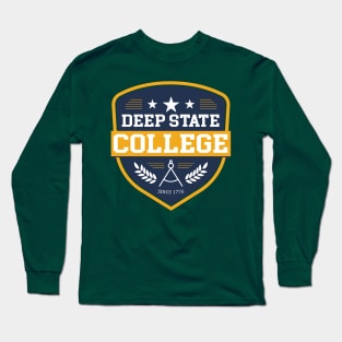 Deep Sate College Long Sleeve T-Shirt